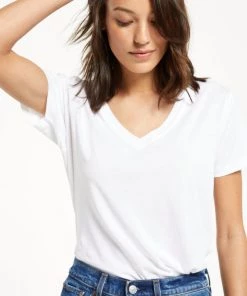 Z Supply Kasey Model V-Neck Tee