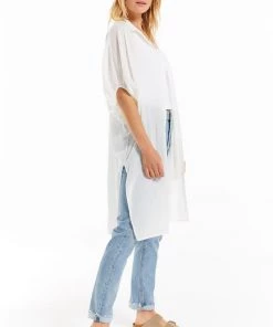 Z Supply Laina Gauze Maxi Cover Up