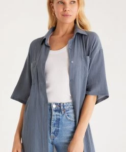 Z Supply Lina Button Up Duster