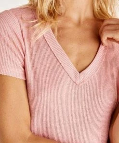 Z Supply Dana Rib Hacci Top