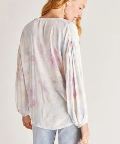 Z Supply Bayfront Blurred Woven Top