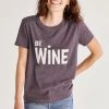 Z Supply Easy Be Wine Tee