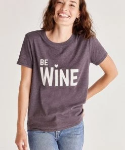 Z Supply Easy Be Wine Tee