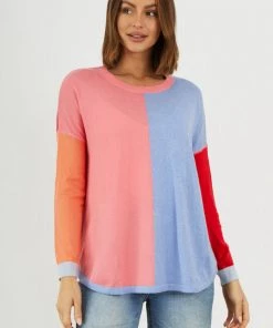 Zaket & Plover Block Colour Sweater