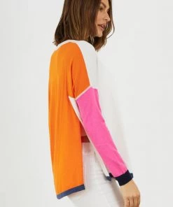 Zaket & Plover Block Colour Sweater
