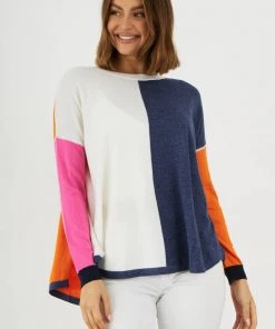 Zaket & Plover Block Colour Sweater