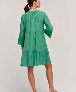 Velvet Aurora Lined Tiered Dress Women 14 Velvet Aurora Lined Tiered Dress Women