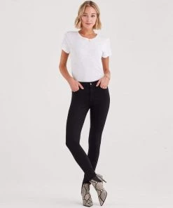 7 For All Mankind B(air) Denim High Waist Skinny Jean