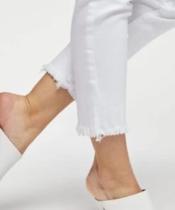 7 For All Mankind Roxanne Ankle With Raw Hem