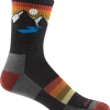 DARN TOUGH Men's Sock (1997) Sunset Ridge Micro Crew Lightweight With Cushion