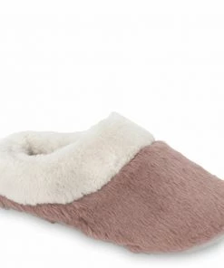 Lemon Lux Faux Fur Scuff Slipper Footwear