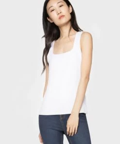 Black Tape_ Black Tape Square Neck Tank 10 Black Tape_ Black Tape Square Neck Tank