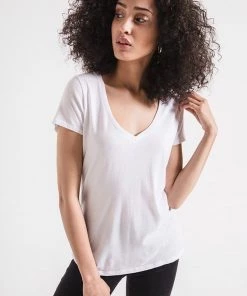 Z SUPPLY Core Crew V-Neck Tee * Last Chance