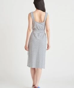 Women Dex Belted Knit Midi Dress