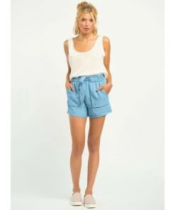 Dex Belted Tencel Short