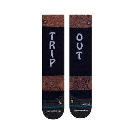 Stance Trip Out Crew Sock 4 Stance Trip Out Crew Sock