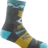 Darn Tough Women's Kaleidoscope Micro Crew Lightweight Hiking Sock 2 Darn Tough Women's Kaleidoscope Micro Crew Lightweight Hiking Sock