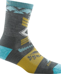 Darn Tough Women's Kaleidoscope Micro Crew Lightweight Hiking Sock