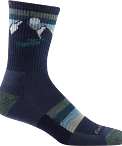 DARN TOUGH Men's Sock (1997) Sunset Ridge Micro Crew Lightweight With Cushion