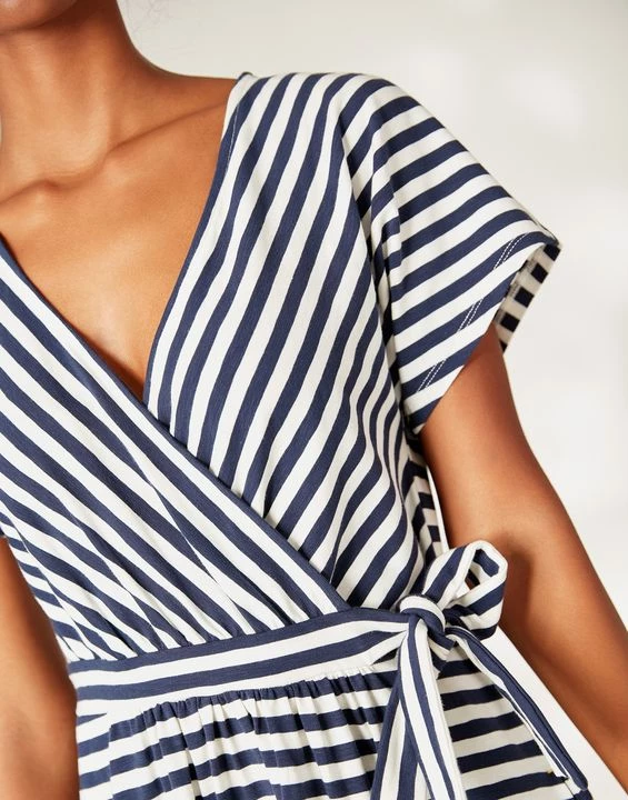 Women Joules Riley Jersey Wrap Dress 4 Women Joules Riley Jersey Wrap Dress