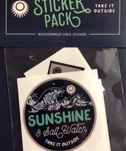 Accessories Take It Outside Sticker Pack - Water