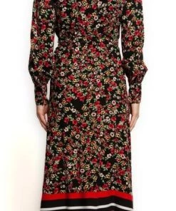Dex Women Long Sleeve Wrap Dress *Last Chance*