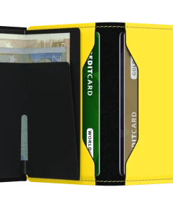 Secrid Mini Wallet - Matte Black-Yellow Accessories 8 Secrid Mini Wallet - Matte Black-Yellow Accessories