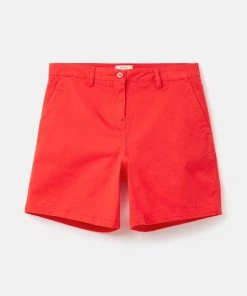 Women Joules Cruise Mid Thigh Length Chino Shorts