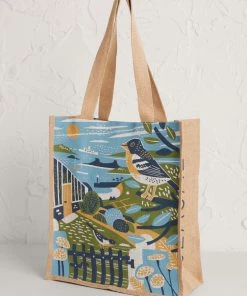 Accessories Sea Salt Jute Shopper