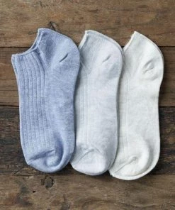 Lemon Liquid Modal Ped No Show Sock (3 Pk) Women's Socks