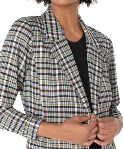 Women's Outerwear Liverpool Boyfriend Blazer With Princess Dart