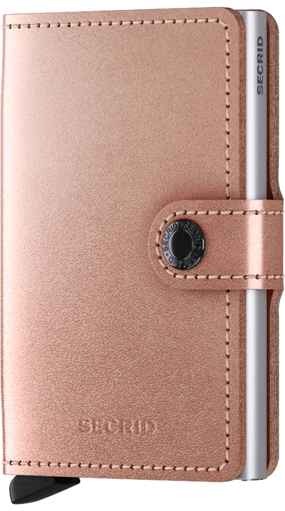 Secrid Mini Wallet - Metallic Rose 3 Secrid Mini Wallet - Metallic Rose