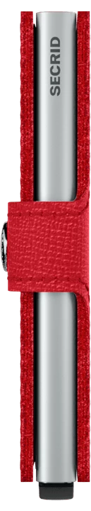 Secrid Mini Wallet - Crisple Red Accessories 4 Secrid Mini Wallet - Crisple Red Accessories