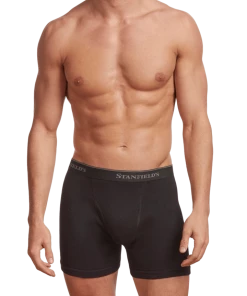 Men's Undergarments Stanfields Men's Premium Boxer Brief - 2 Pack