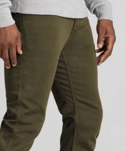 DU/ER Men's No Sweat Slim Pant - Army Green