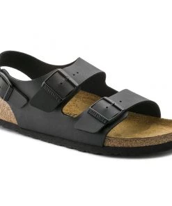 Birkenstock Milano Black Birko-Flor™ R
