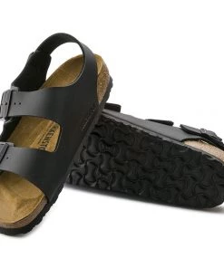 Birkenstock Milano Black Birko-Flor™ R