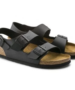 Birkenstock Milano Black Birko-Flor™ R