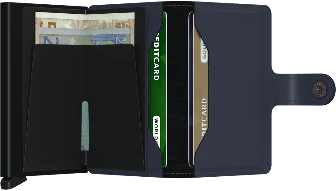 Secrid Mini Wallet - Matte Nightblue 6 Secrid Mini Wallet - Matte Nightblue