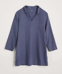 Sea Salt Shallow Layers Linen Tunic