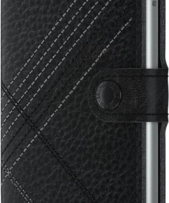 Accessories Secrid Mini Wallet - Stitch Linea Black