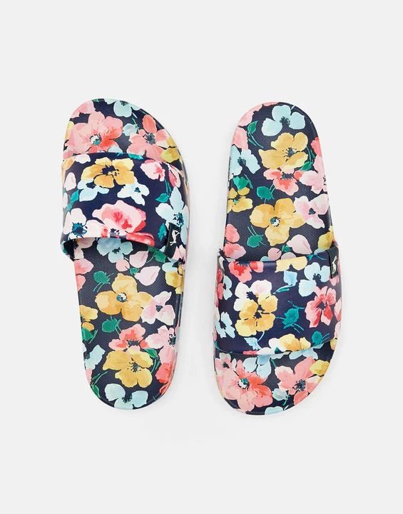Joules Poolside Printed Sliders 3 Joules Poolside Printed Sliders