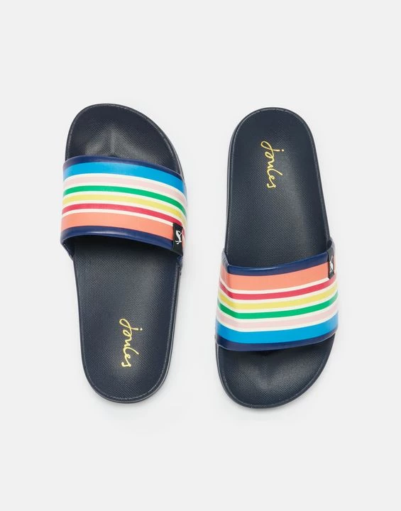 Joules Poolside Printed Sliders 6 Joules Poolside Printed Sliders