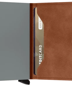 Secrid Mini Wallet - Vintage Cognac-Silver Accessories