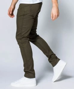 DU/ER Men's No Sweat Slim Pant - Army Green