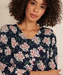 Women Joules Erin V Neck Jersey Tunic 7 Women Joules Erin V Neck Jersey Tunic