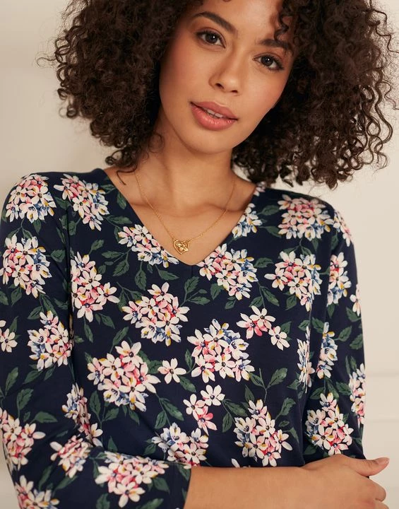 Women Joules Erin V Neck Jersey Tunic 5 Women Joules Erin V Neck Jersey Tunic