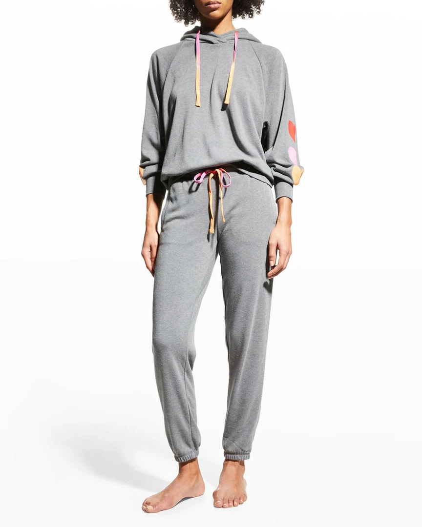 PJ Salvage Love In Color Hearts Band Pant 3 PJ Salvage Love In Color Hearts Band Pant