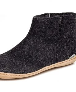 GLERUPS CANADA Glerups Low Boot - Leather - Charcoal