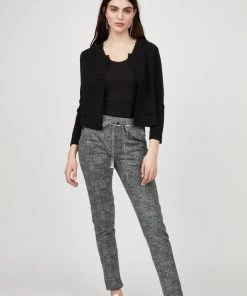 Pistache Knit Cropped Open Cardigan